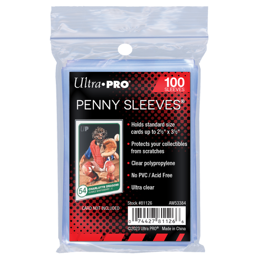Ultra PRO Penny Sleeves 2-1/2 x 3-1/2 Zoll (100 Stück) online kaufen – RIPP CLUB