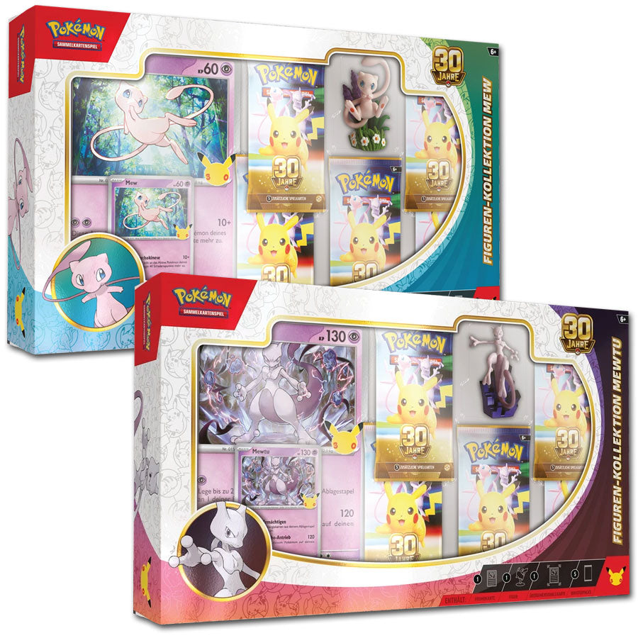 Pokémon 30 Jahre Figuren-Kollektion Set (Mew & Mewtu) online kaufen – RIPP CLUB