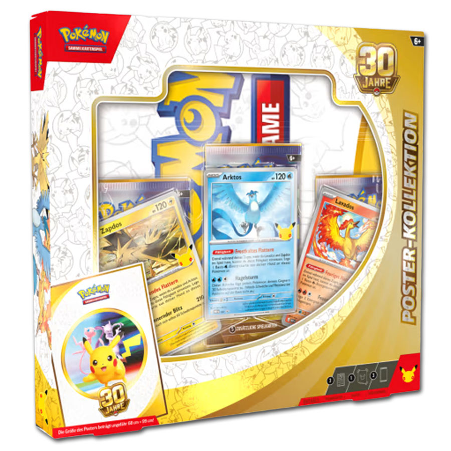 Pokémon 30 Jahre Poster-Kollektion online kaufen – RIPP CLUB