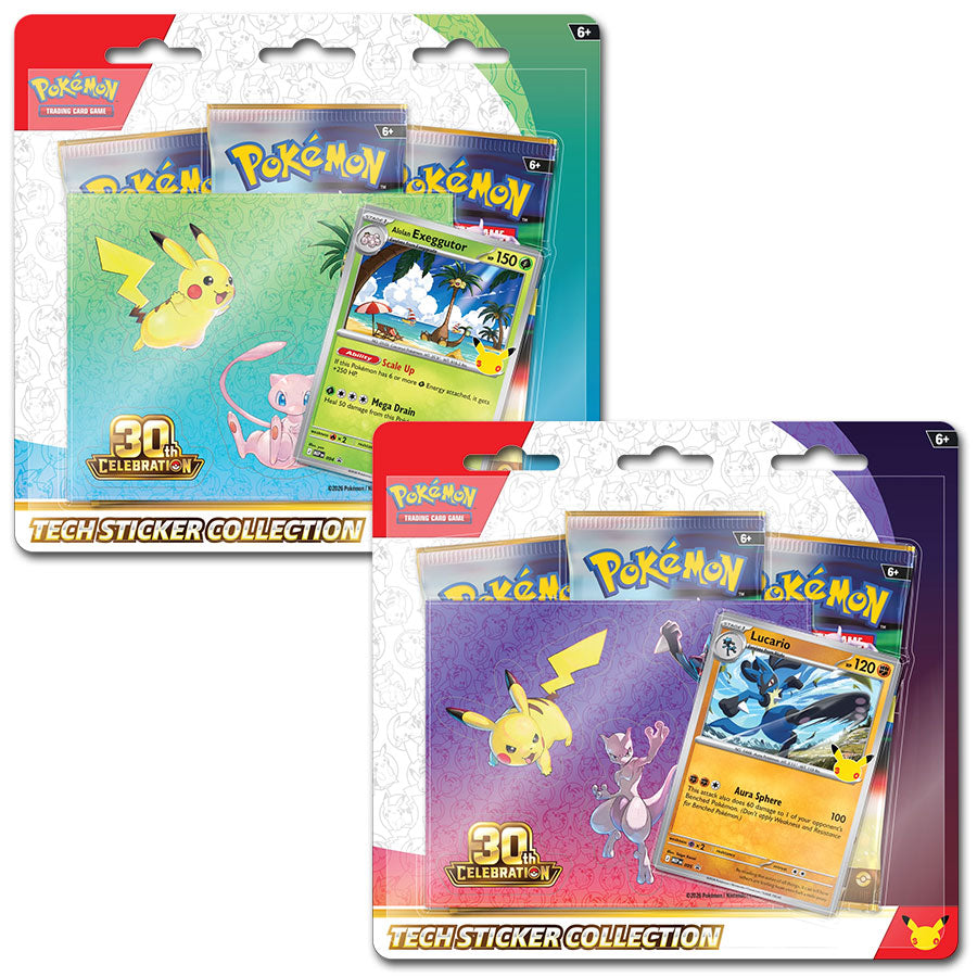 Pokémon 30th Celebration Tech Sticker Collection Set online kaufen – RIPP CLUB