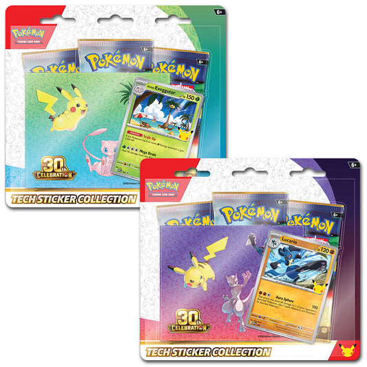 Pokémon 30th Celebration Tech Sticker Collection Set online kaufen – RIPP CLUB