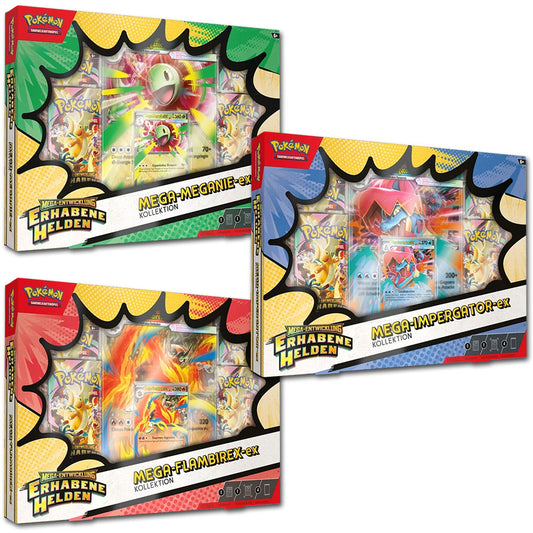 Pokémon Mega-Entwicklung: Erhabene Helden EX Kollektion Set online kaufen – RIPP CLUB